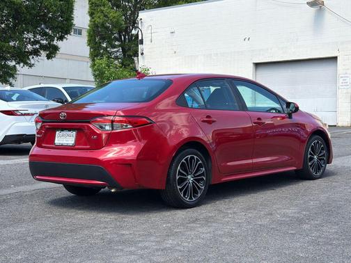 Barcelona Red Metallic 2020 Toyota Corolla LE