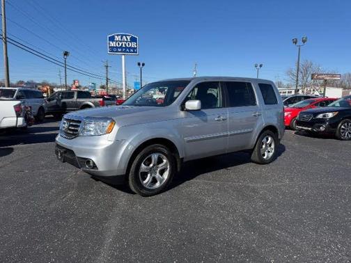 Alabaster Silver Metallic 2013 Honda Pilot EX-L
