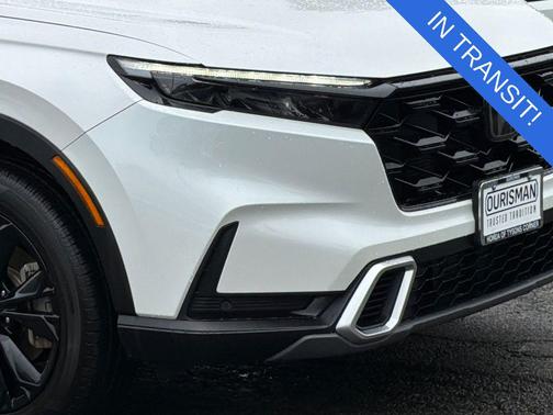 Platinum White Pearl 2023 Honda CR-V Hybrid Sport Touring AWD