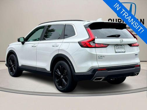 Platinum White Pearl 2023 Honda CR-V Hybrid Sport Touring AWD
