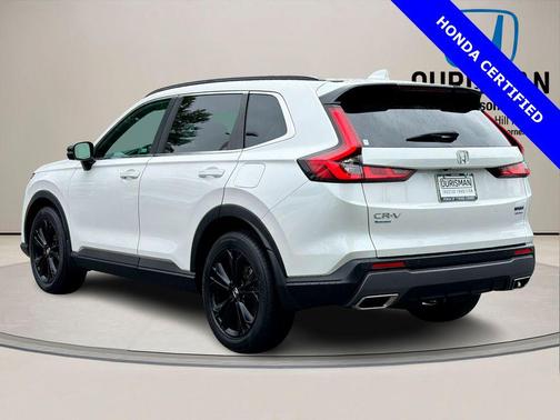 Platinum White Pearl 2023 Honda CR-V Hybrid Sport Touring AWD