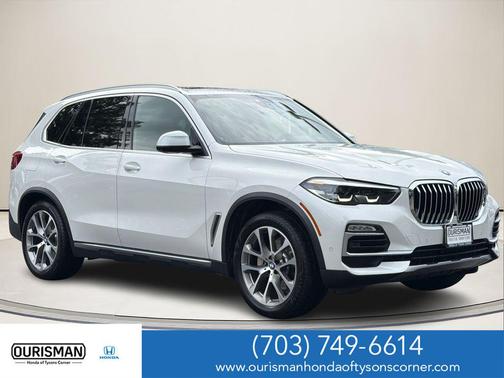 Mineral White Metallic 2019 BMW X5 xDrive40i