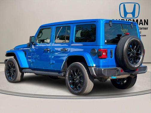 Hydro Blue Pearlcoat 2023 Jeep Wrangler 4xe Sahara