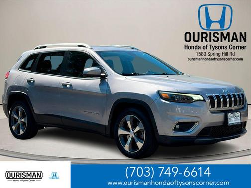 Billet Silver Metallic Clearcoat 2019 Jeep Cherokee Limited