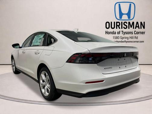 Platinum White 2026 Honda Accord LX 1.5T