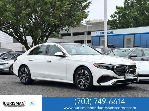 Polar White 2025 Mercedes-Benz E-Class E 350