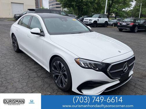 Polar White 2025 Mercedes-Benz E-Class E 350