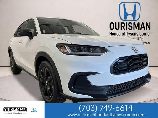 Platinum White 2026 Honda HR-V AWD Sport