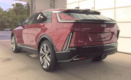 Radiant Red Tintcoat 2024 Cadillac LYRIQ Luxury