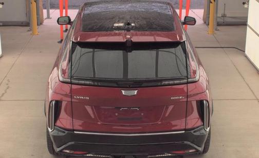 Radiant Red Tintcoat 2024 Cadillac LYRIQ Luxury