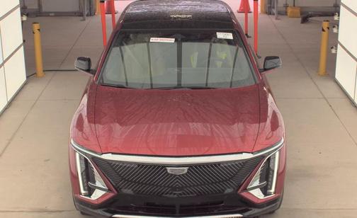 Radiant Red Tintcoat 2024 Cadillac LYRIQ Luxury