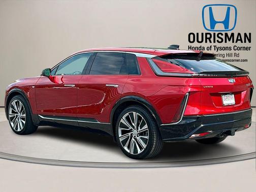 Radiant Red Tintcoat 2024 Cadillac LYRIQ Luxury