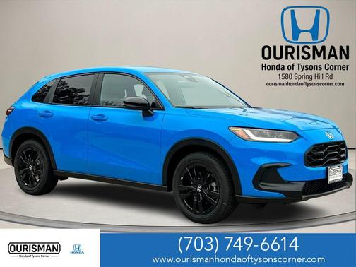 Blue 2026 Honda HR-V AWD Sport