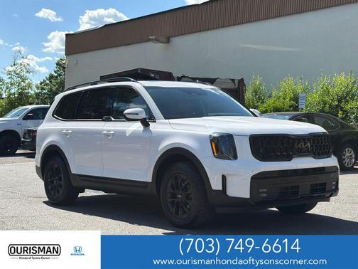 Glacial White Pearl 2024 Kia Telluride SX X-Pro