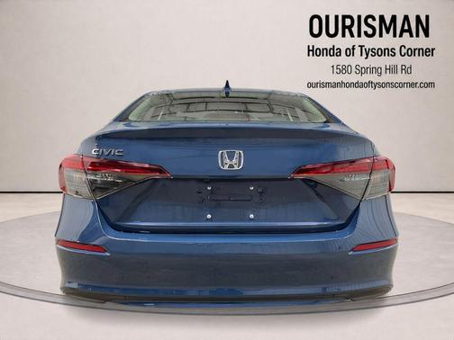 Blue 2026 Honda Civic LX