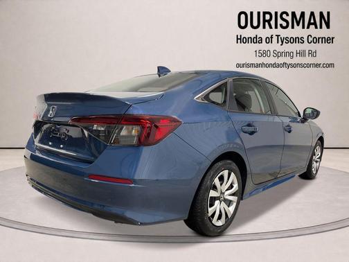 Blue 2026 Honda Civic LX