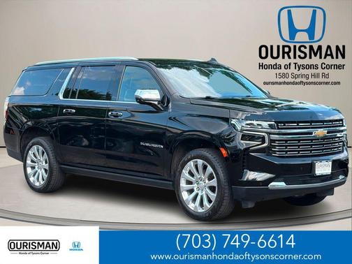 Black 2021 Chevrolet Suburban Premier