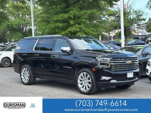 Black 2021 Chevrolet Suburban Premier