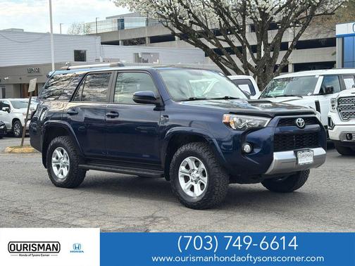 Nautical Blue Metallic 2017 Toyota 4Runner TRD Off Road