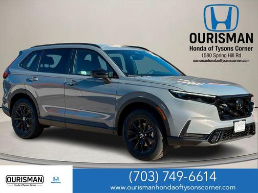 Gray 2026 Honda CR-V Hybrid Sport-L AWD