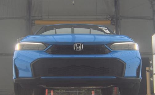 Boost Blue Pearl 2025 Honda Civic Hybrid Sport Touring