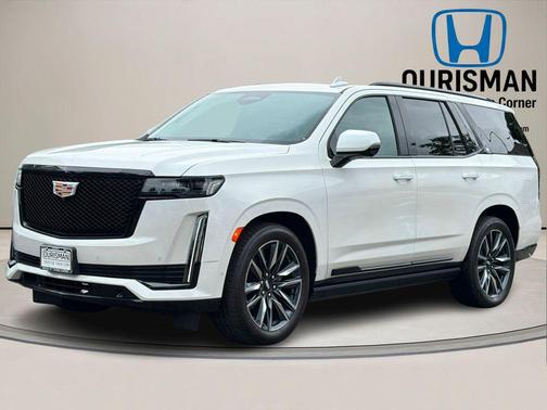 Crystal White 2021 Cadillac Escalade Sport Platinum