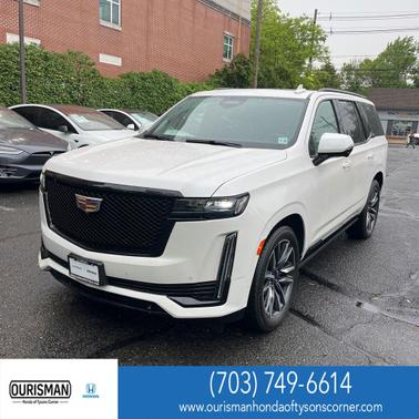 Crystal White 2021 Cadillac Escalade Sport Platinum