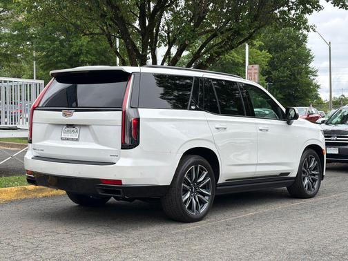 Crystal White 2021 Cadillac Escalade Sport Platinum