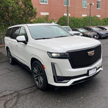 Crystal White 2021 Cadillac Escalade Sport Platinum