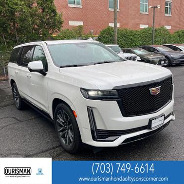 Crystal White 2021 Cadillac Escalade Sport Platinum
