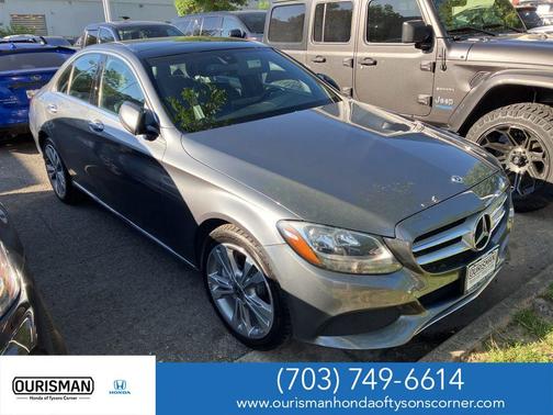 Selenite Gray Metallic 2018 Mercedes-Benz C-Class C 300 4MATIC