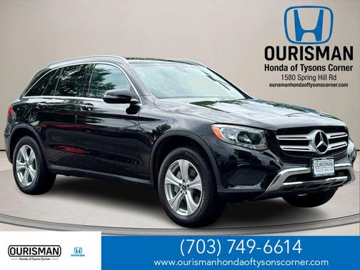 Black 2018 Mercedes-Benz GLC 300 4MATIC