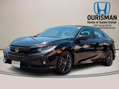 Crystal Black Pearl 2020 Honda Civic EX