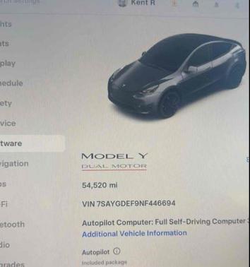 2022 Tesla Model Y Performance Dual Motor All-Wheel Drive