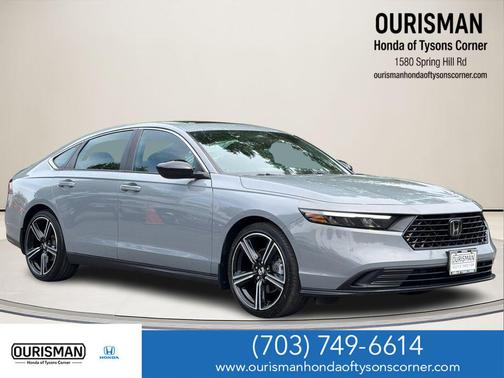 Urban Gray Pearl 2023 Honda Accord Hybrid Sport