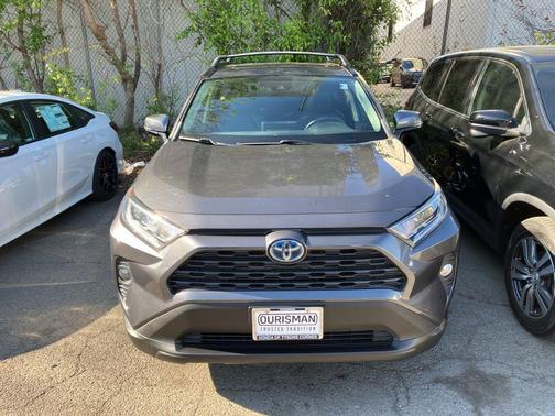 Magnetic Gray Metallic 2021 Toyota RAV4 Hybrid XLE Premium
