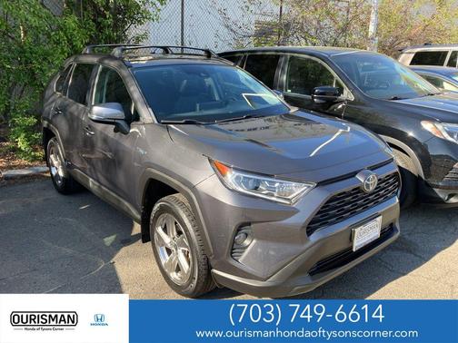 Magnetic Gray Metallic 2021 Toyota RAV4 Hybrid XLE Premium