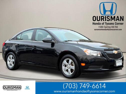 Black Granite Metallic 2014 Chevrolet Cruze 1LT