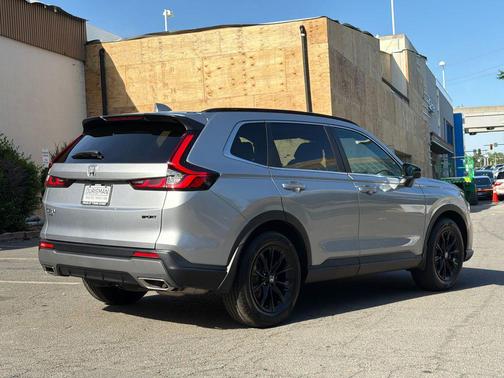 Lunar Silver Metallic 2024 Honda CR-V Hybrid Sport FWD