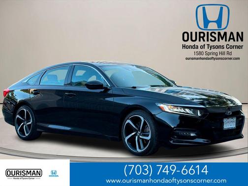 Crystal Black Pearl 2019 Honda Accord Sport