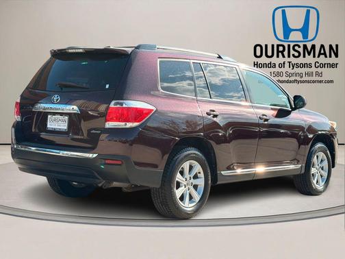 Sizzling Crimson Mica 2011 Toyota Highlander SE