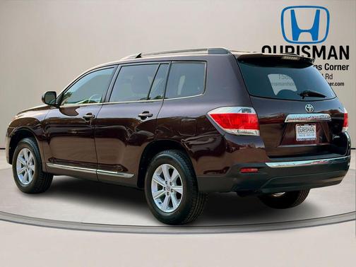 Sizzling Crimson Mica 2011 Toyota Highlander SE