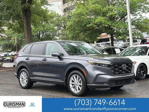 Meteorite Gray Metallic 2024 Honda CR-V EX AWD