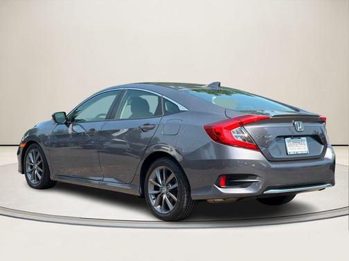 Modern Steel Metallic 2019 Honda Civic EX