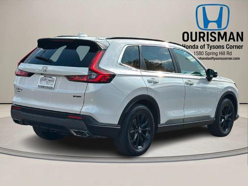 Platinum White 2023 Honda CR-V Hybrid Sport FWD