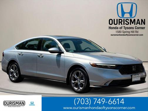 Lunar Silver Metallic 2023 Honda Accord EX