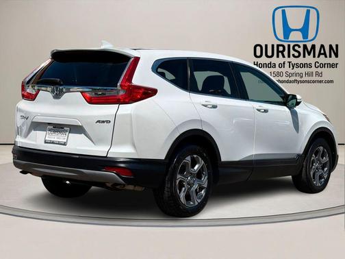 White Diamond Pearl 2018 Honda CR-V EX