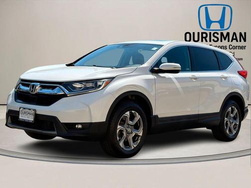 White Diamond Pearl 2018 Honda CR-V EX