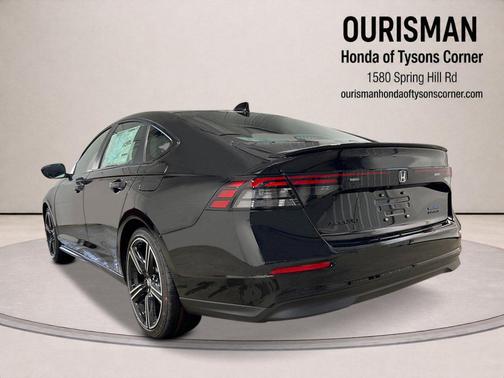 Crystal Black Pearl 2026 Honda Accord Hybrid Sport