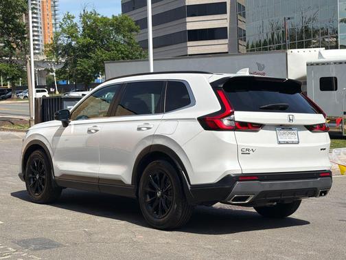 Platinum White Pearl 2024 Honda CR-V Hybrid Sport FWD